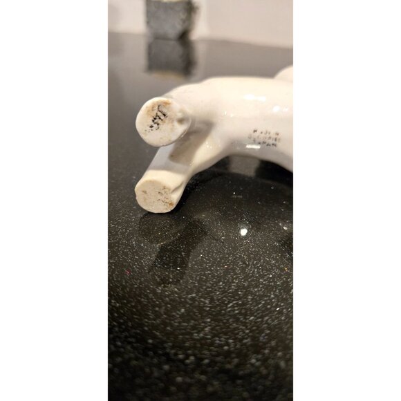 VTG Occupied Japan Lamb Calf mini planter toothpick holder Adorable ceramic - Picture 12 of 12